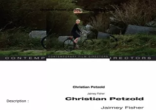 download⚡️ Christian Petzold (Contemporary Film Directors)