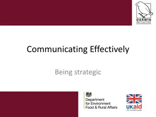 Effective Communication Strategy for Stakeholder Engagement and Influence