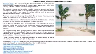 Explore Junkanoo Beach in Nassau, Bahamas | Camping, Fishing, Surfing & More