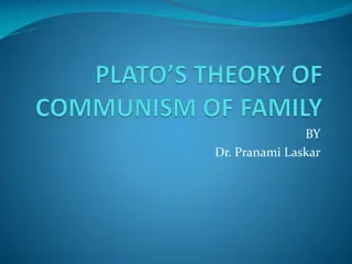 Critique of Plato's Communism of Family in "The Republic