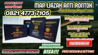 0821-4773-7105 Toko Penjual Map Raport Sampul Ijazah di Balangan