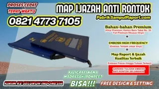 0821-4773-7105 Sampul Raport Solo Map Ijazah di Halmahera Barat