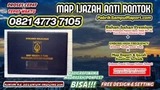 0821-4773-7105 Sampul Raport Mi Map Ijazah di Hulu Sungai Tengah