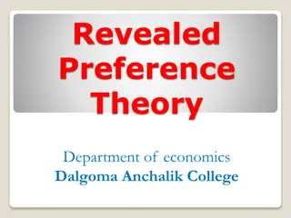Understanding Revealed Preference Theory in Economics