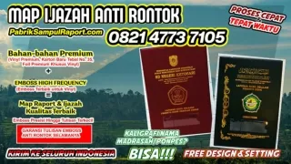 0821-4773-7105 Jual Map Raport Sampul Ijazah di Barito Kuala