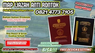 0821-4773-7105 Yang Jual Map Raport Sampul Ijazah di Barito Selatan