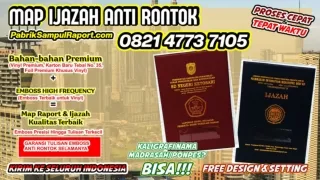 0821-4773-7105 Harga Map Raport K13 Sampul Ijazah di Bantaeng