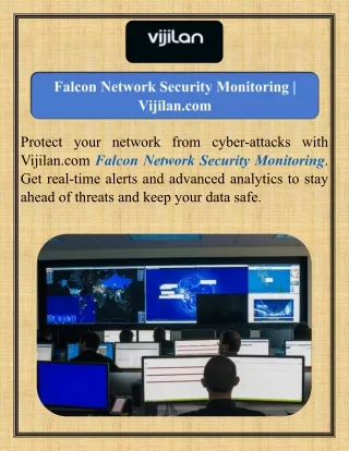Falcon Network Security Monitoring  Vijilan.com