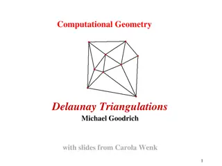 Delaunay Triangulations in Computational Geometry