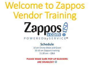 Zappos Vendor Training: Maximize Your Zapporo Experience