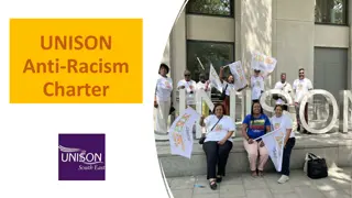 UNISON Anti-Racism Charter: Creating Inclusive Workplaces