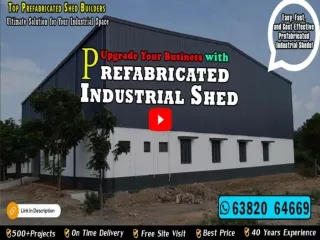 Prefabricated Industrial Shed