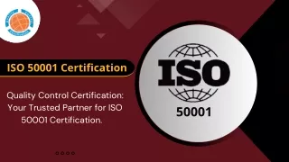 ISO 50001 Certification | QC Certification