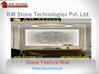 Stone Feature Wall