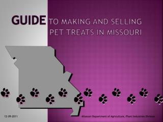 Guide to making and selling Pet Treats in Missouri