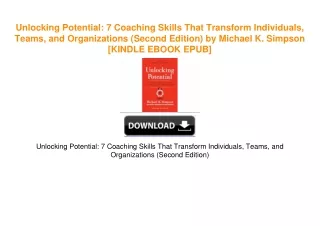 Unlocking Potential: 7 Coaching Skills That Transform Individuals, Teams, and