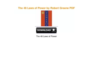 The 48 Laws of Power by Robert Greene ebook