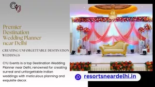 Destination Wedding Planner Near Delhi