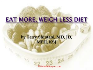 Eat more weigh less Cookbook 2013 (spiral bound if purchased
