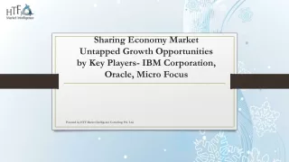 Sharing Economy Market