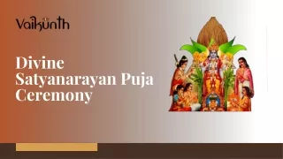 Book a Pandit for the Divine Satyanarayan Puja Ceremony