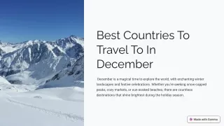 Best-Countries-To-Travel-To-In-December