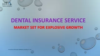 Dental Insurance Service Market