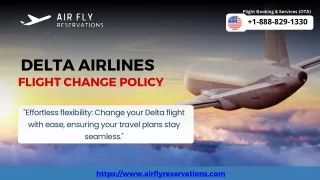 How to Change my Delta flight?