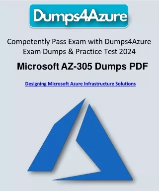 AZ-305 Updated Exams Questions Dumps4azure Exam Dumps