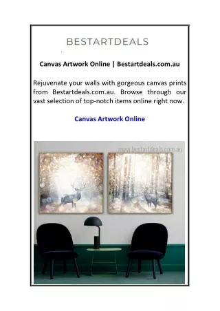 Canvas Artwork Online  Bestartdeals.com.au