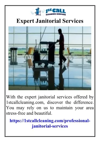 Expert Janitorial Service