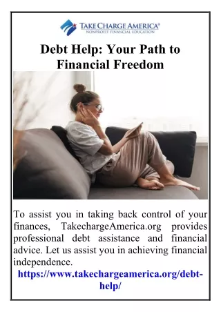 Debt Help Your Path to Financial Freedom