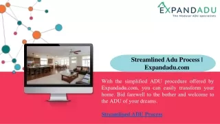 Streamlined Adu Process Expandadu.com