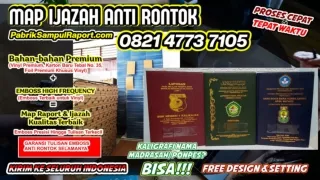 0821-4773-7105 Harga Sampul Raport Map Ijazah di Buru Selatan