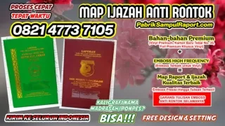 0821-4773-7105 Map Raport Biru Sampul Ijazah di Bojonegoro