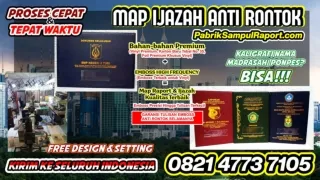 0821-4773-7105 Sampul Raport Sd Map Ijazah di Belitung Timur