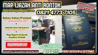 0821-4773-7105 Sampul Raport Smp Map Ijazah di Belu