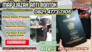 0821-4773-7105 Map Ijazah Sampul Ijazah di Bulukumba