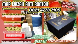 0821-4773-7105 Map Ijazah Universitas Sampul Raport di Cilacap