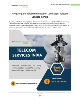 Telecom Services India
