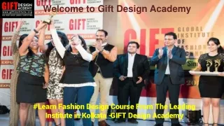 Fashion design courses in kolkata