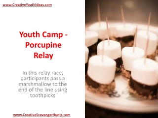 Youth Camp - Porcupine Relay