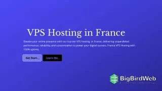 VPS Hosting in France