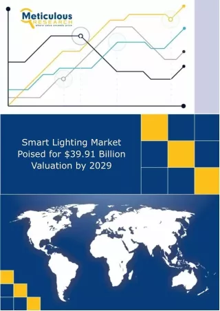 Smart Lighting Market Poised for $39.91 Billion Valuation by 2029