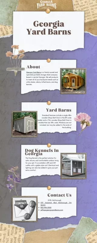 Best Yard Barns and Dog Kennels in Georgia