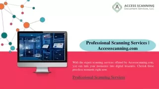 Professional Scanning Services Accessscanning.com