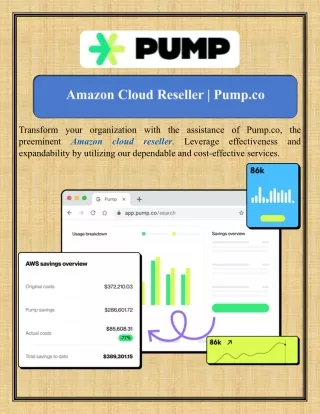 Amazon Cloud Reseller Pump.co