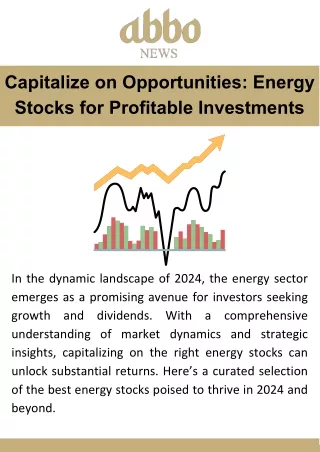 Seizing Opportunities: Profitable Investments in Energy Stocks