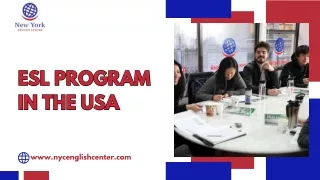 ESL Program in the USA