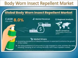 Body Worn Insect Repellent Market